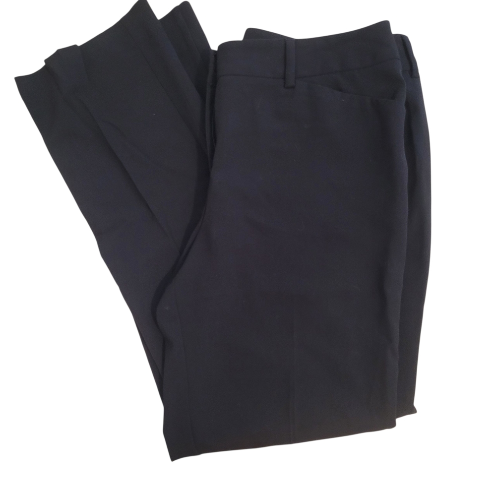 Chico's Black Regular Fit Slacks, Chico's Size 1 (8)